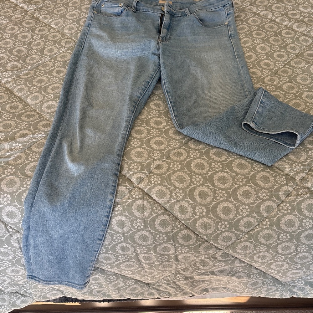 Mother the Looker Crop size 31